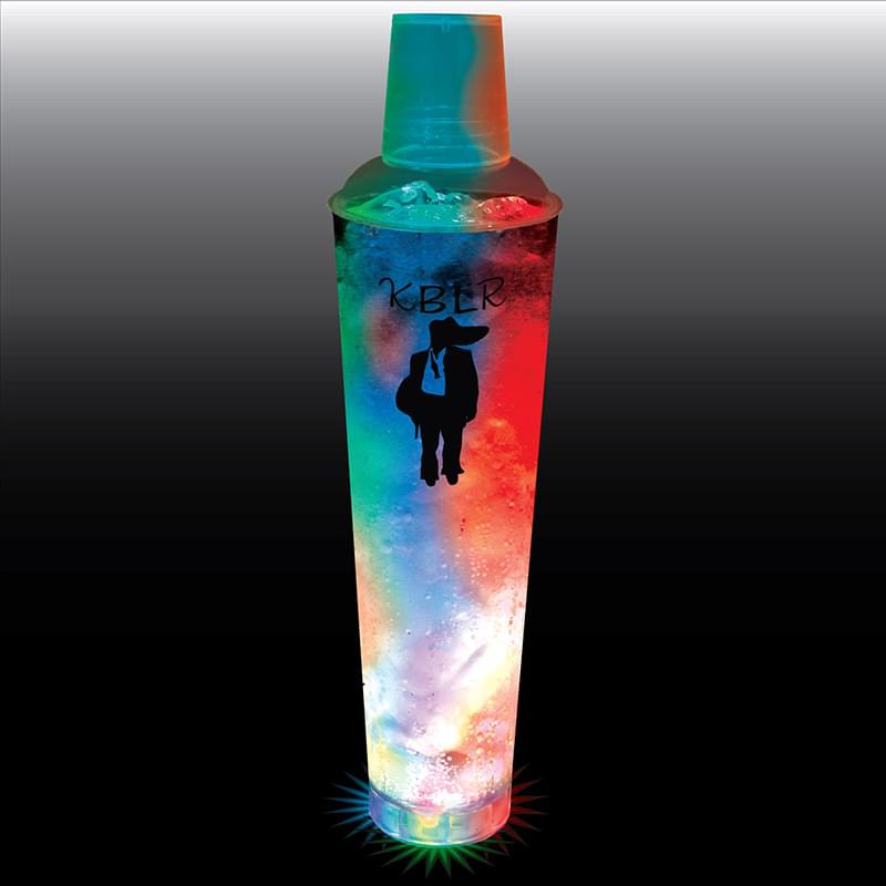 32 Oz. Plastic Light-Up Cocktail Shaker