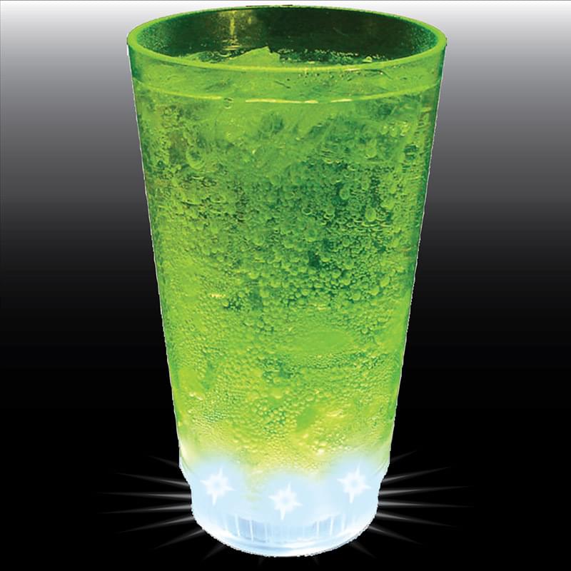 16 Oz. Plastic 5 Light Pint Glass