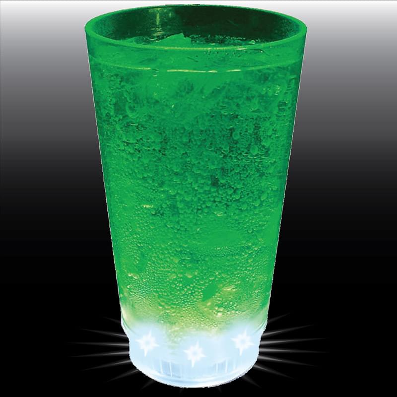 16 Oz. Plastic 5 Light Pint Glass