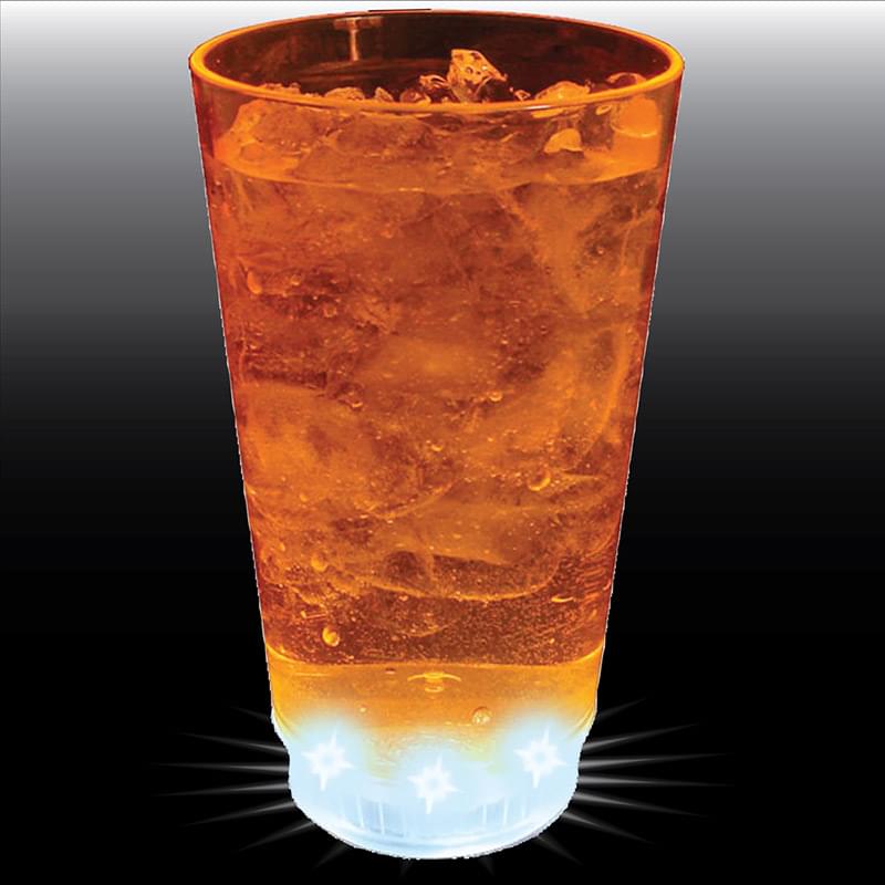 16 Oz. Plastic 5 Light Pint Glass