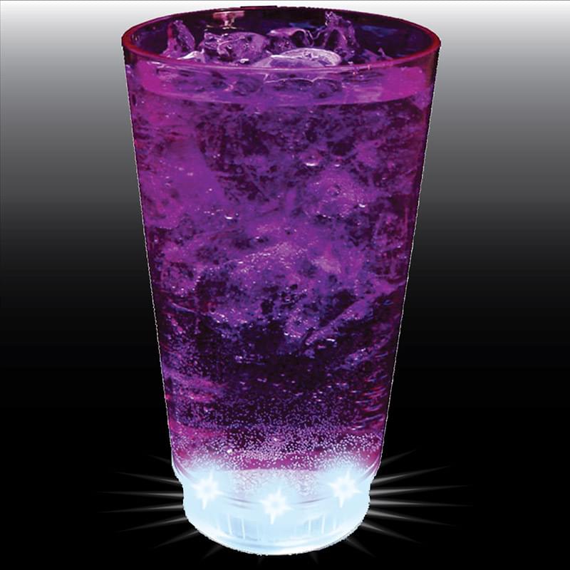 16 Oz. Plastic 5 Light Pint Glass