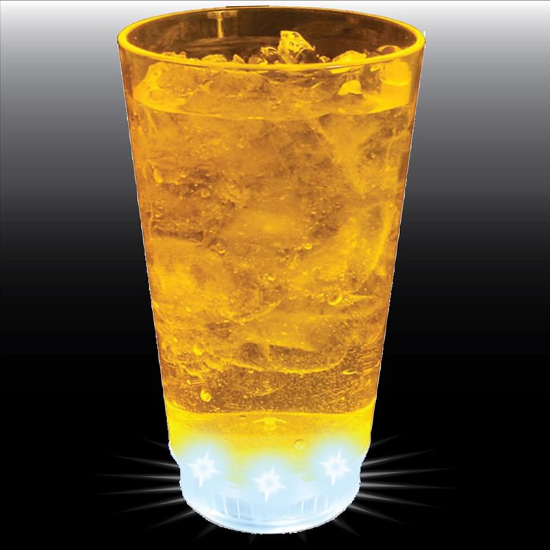 16 Oz. Plastic 5 Light Pint Glass