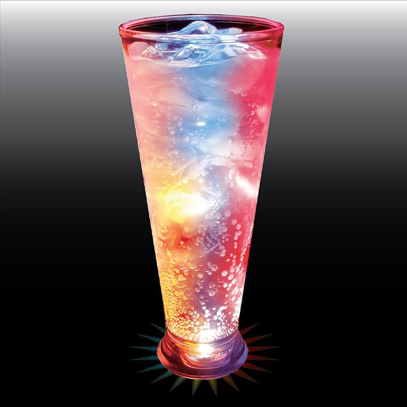 12 Oz. Plastic Light-Up Pilsner Glass