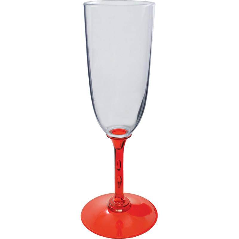 7 Oz. Plastic Standard Stem Champagne Flute