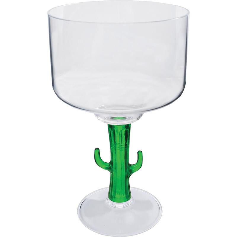 18 Oz. Novelty Stem Margarita Glass