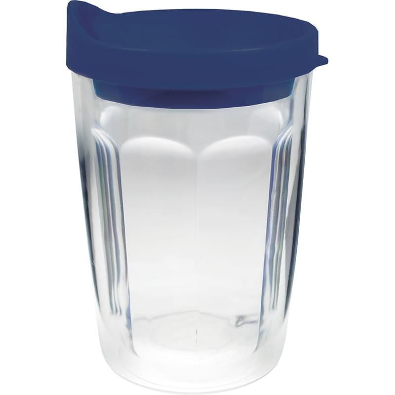 14 Oz. Double Wall Thermal Travel Tumbler - Clear Insert