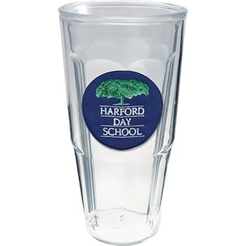24OZ THERMAL DUAL WALLED TUMBLER - EMBROIDERED EMBLEM